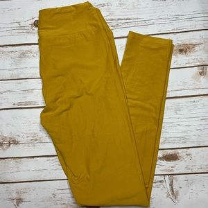 Solid OS Mustard Leggings
